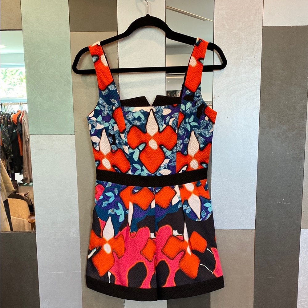 NWOT Peter Pilotto Colorful Floral Romper